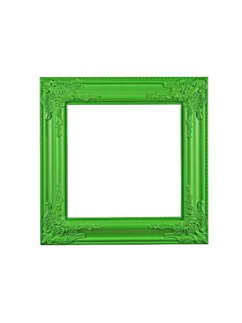 Cornice Decorativa in Legno VERDE 42x42