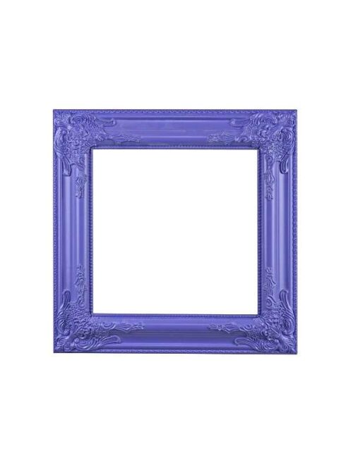 Cornice Decorativa in Legno Viola 42x42