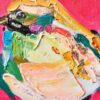 Dipinto Birdy Rosa 30X30