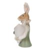 Decorazione Coniglio Beige Verde