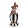 Decorazione Coniglio Marrone Nell'Uovo Pasquale
