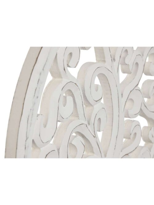 Decorazione Albero della Vita in Legno di Mango Bianco