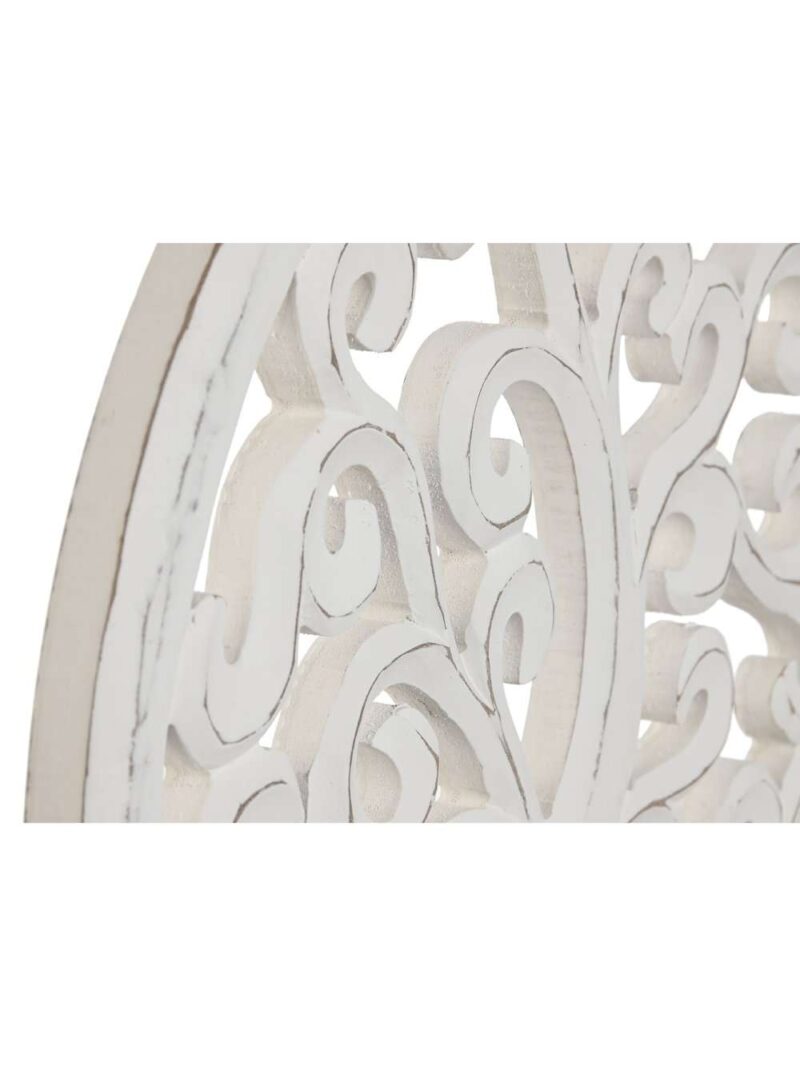 Decorazione Albero Della Vita In Legno Di Mango Bianco