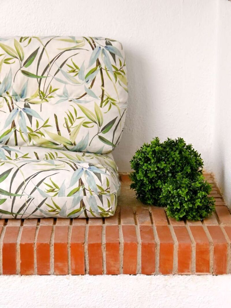 Decorazione Giardino Verticale Verde 50X50X5 Cm