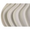 Vaso In Gres Porcellanato 3D Bianco Con Venature Ad Onde