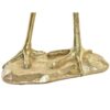 Lampada Da Tavolo Airone Dorato H48 Cm