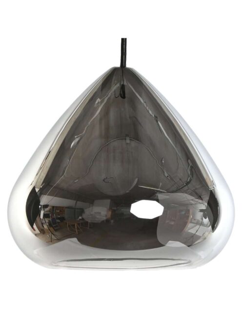 Lampadario da Soffitto in Cristallo Fumè – 20x20x20 cm
