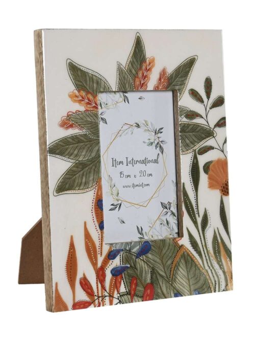 Cornice Foto 10x15 Palma in Mango con Stampa Vetrificata