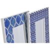 Cornice Foto 10X15 Mosaico Blu 19X24