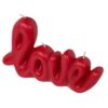 Candela Decorativa Rossa Love
