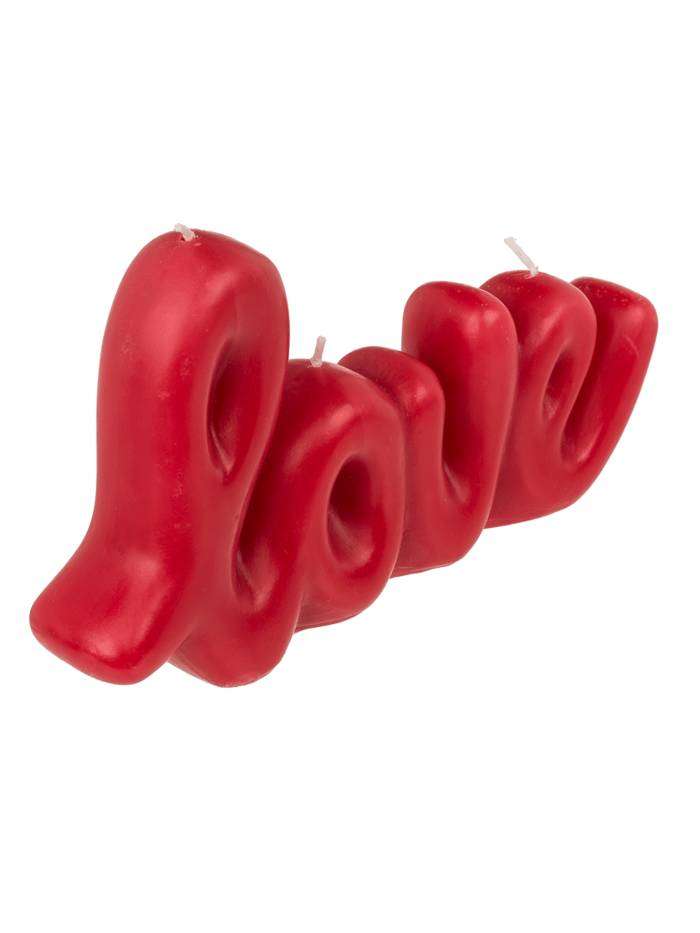 Candela Decorativa Rossa Love