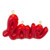 Candela Decorativa Rossa Love