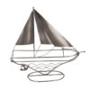 Portabottiglie In Metallo Barca A Vela