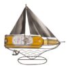 Portabottiglie In Metallo Barca A Vela
