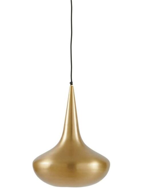 Lampadario a Sospensione Stile Arabo Metallo Dorato