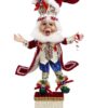 Xmas Party Elf Stocking Holder, Sostegno Natalizio per Calze con Elfo Festivo