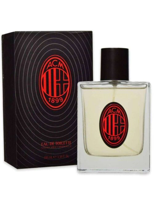 Eau de Toilette Milan 100ml Profumo Ufficiale per Tifoso Rossonero