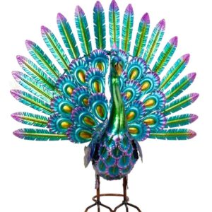 Pavone in Metallo Decorativo