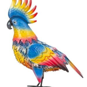 Pappagallo Cacatua in Metallo Colorato