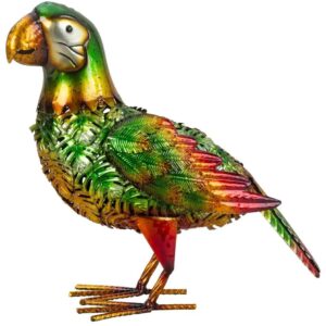 Pappagallo in Metallo Colorato