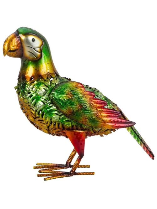 Pappagallo in Metallo Colorato