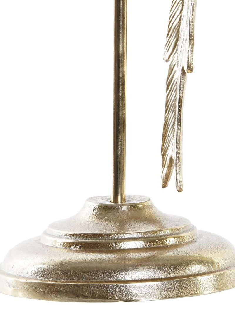 Candelabro Pappagallo In Alluminio Champagne