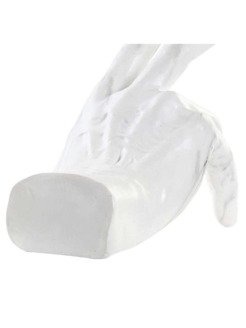Set Di 2 Fermalibri In Resina A Forma Di Mano