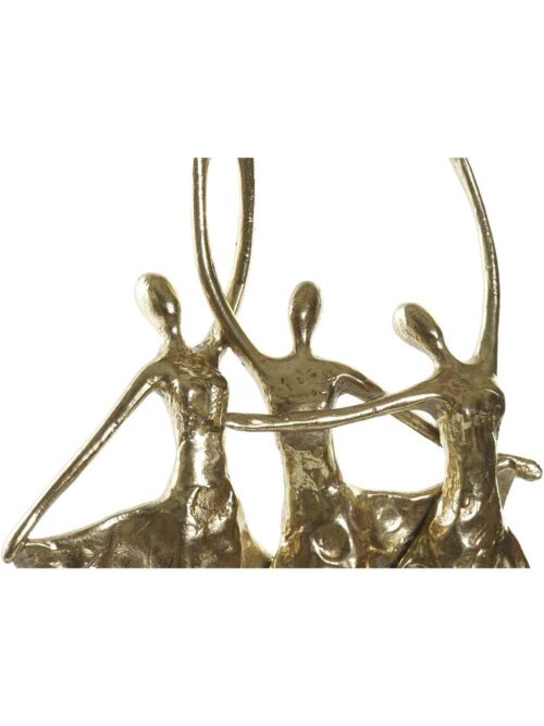 Figura in Resina Ballerine Dorata