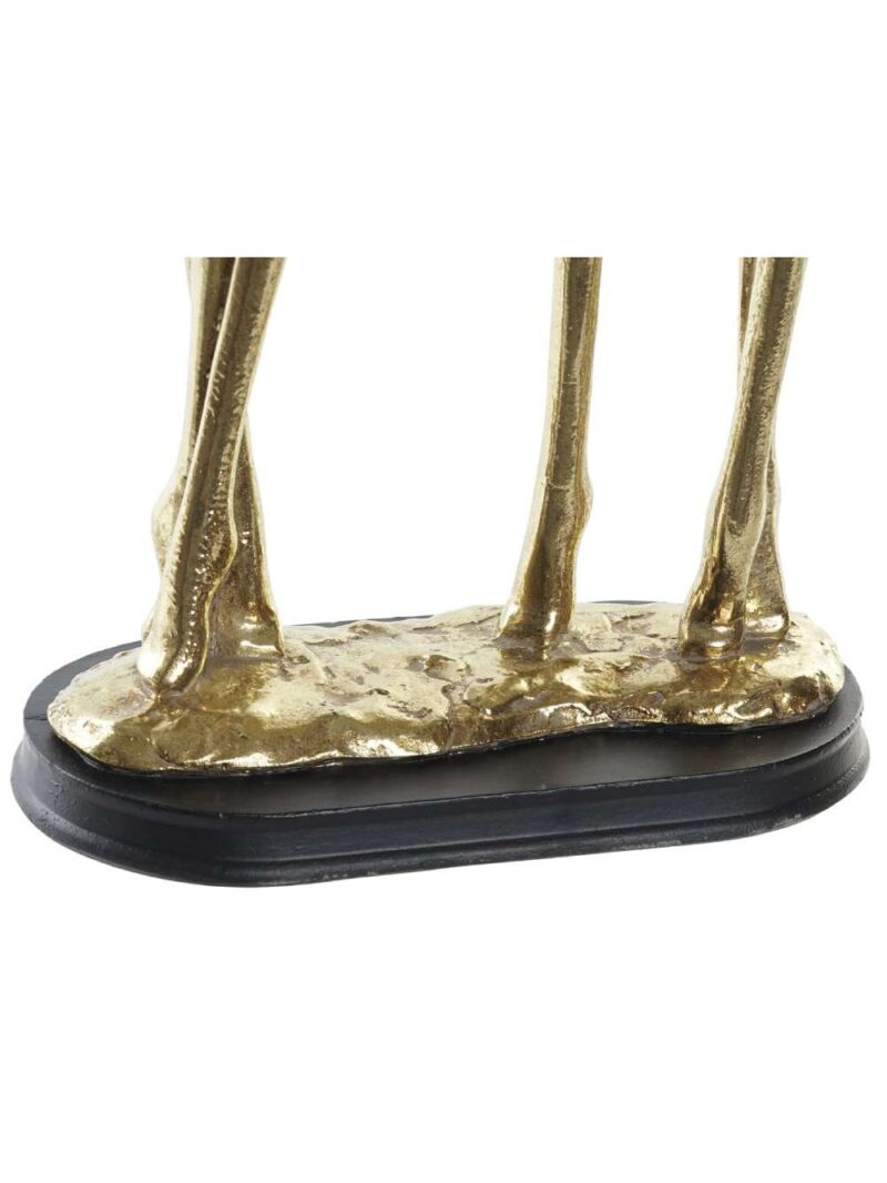 Figura In Resina Ballerine Dorata