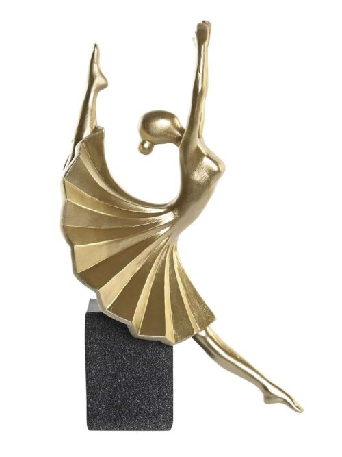 Figura in Resina Ballerina Dorata