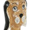 Set Di 3 Figure In Albasia A Forma Di Cane Stilizzato Squadrato