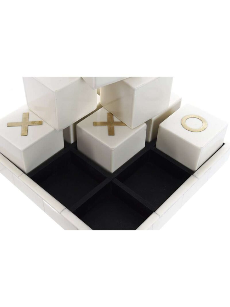 Gioco Di Tris In Legno Avorio 21X21 Cm