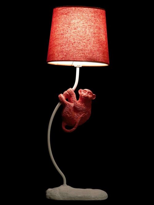 Lampada da Tavolo Scimmia in Resina