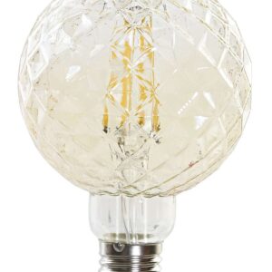 Lampadina LED Bulbo Grande in Cristallo 9,5x9,5x14 cm