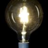 Lampadina Led Bulbo Grande In Cristallo 12,5X12,5X18 Cm