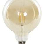 Lampadina LED Bulbo Grande in Cristallo 12,5x12,5x18 cm