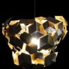 Lampadario Da Soffitto In Metallo Dorato