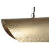 Lampadario Da Soffitto In Metallo Piegato Dorato