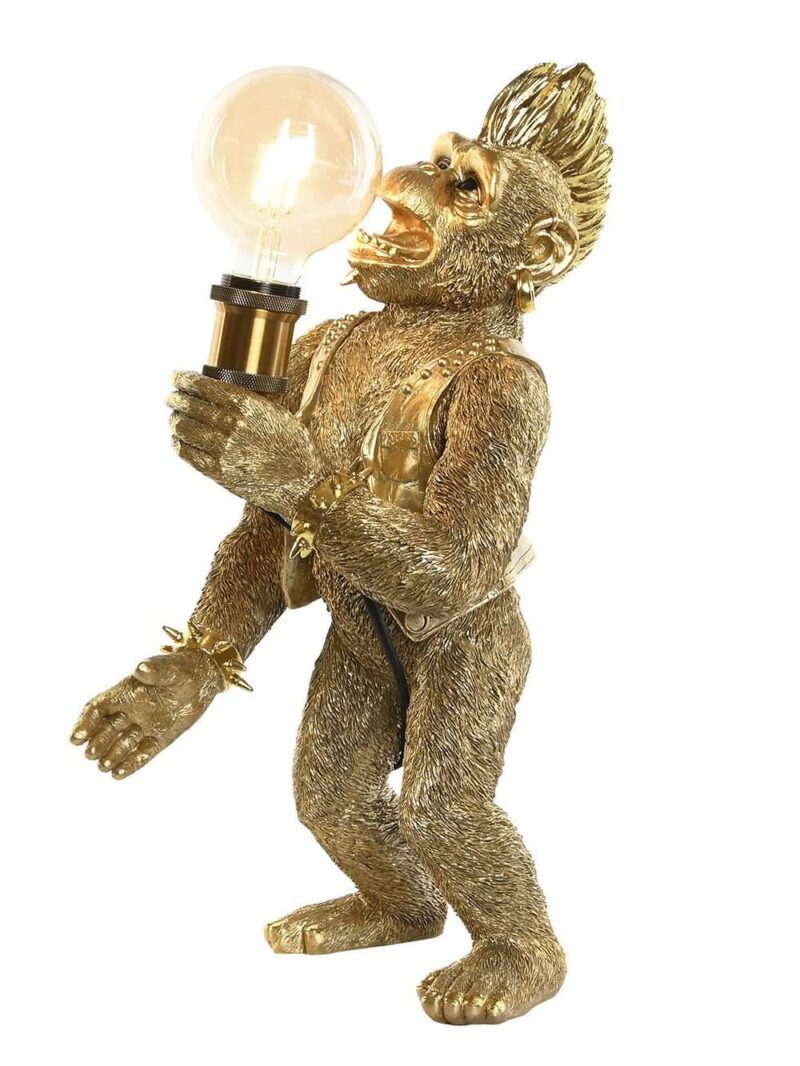 Lampada Da Tavolo Gorilla Cantante Punk