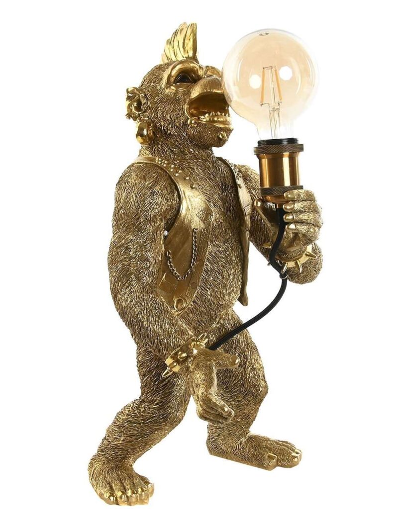 Lampada Da Tavolo Gorilla Cantante Punk