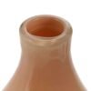 Vaso In Cristallo Color Pesca H33