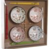 Set Sushi In Gres Con Motivo Gatto In Bamboo
