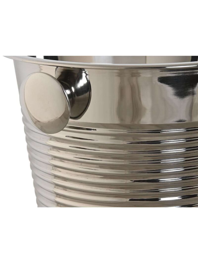 Cestello Porta Champagne In Acciaio Inox Argentato