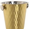Cestello Porta Champagne In Acciaio Inox Dorato Opaco