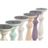Candelabro In Legno Di Mango Design Vintage