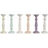 Candelabro In Legno Di Mango Design Vintage
