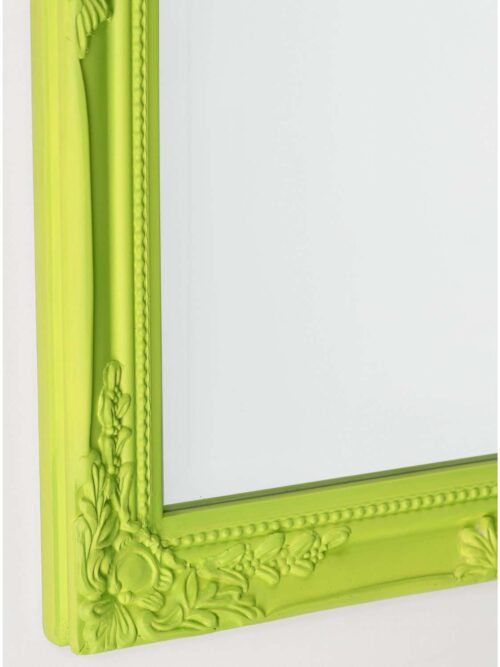 Specchio Miro Verde Lime 36x46 cm in Legno di Paulonia