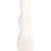Vaso Svenna Beige Ceramica Stampata In 3D Impermeabile