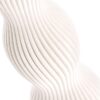 Vaso Svenna Beige Ceramica Stampata In 3D Impermeabile