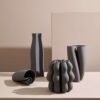 Vaso Haylee Tortora Ceramica Stampata In 3D Impermeabile